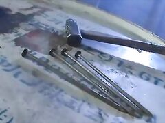 sucking a dick in a violent sex and rape porn movie.